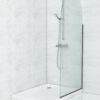 Shower Arch 900X2000 Black Trim 01