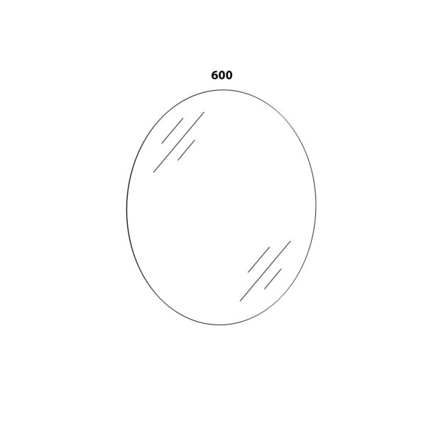 Round 600 Mirror