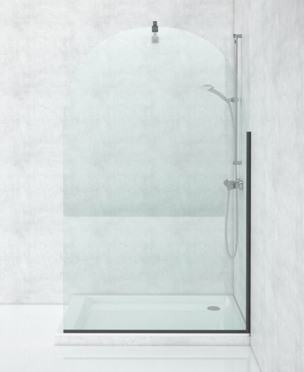 Shower Arch 1200X2000 Black Trim