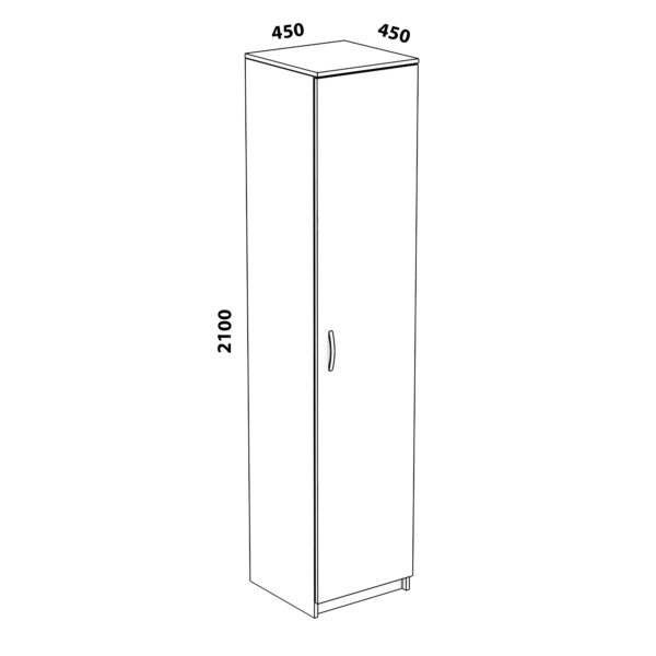 450X450x2100 Cabinet JFBIC003