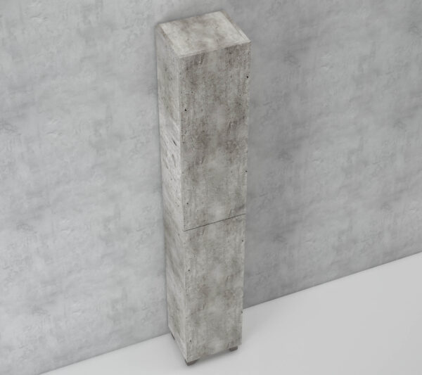Natural Concrete Tall Boy 1800 FS