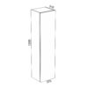 White Nero Stucco TallBoy 1200 FS