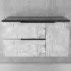 Bianco Stucco & Black Top 900 WH