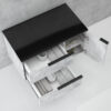 Bianco Stucco & Black Top 900 WH