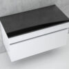 White Gloss & Black Top 900 WH