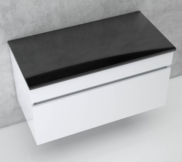 White Gloss & Black Top 900 WH