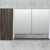 Large Mirror With Side Storage