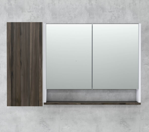 Large Mirror With Side Storage