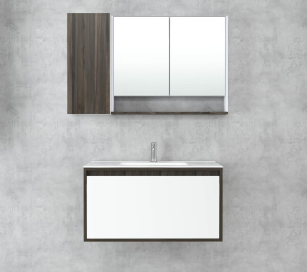 Config L Mirror With 800 Basin