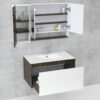 Config L Mirror With 800 Basin