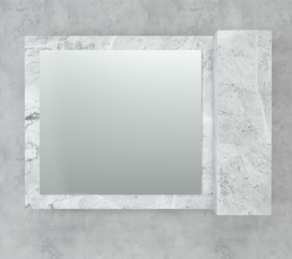 Med Mirror With Side Storage