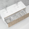Brookhill1200 WH Double Basin