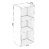 Small Boy Open Storage WHT